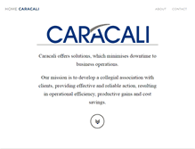 Tablet Screenshot of caracali.com